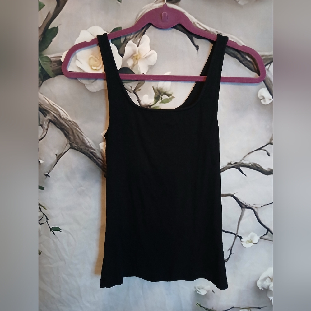 a new day Black Tank Top